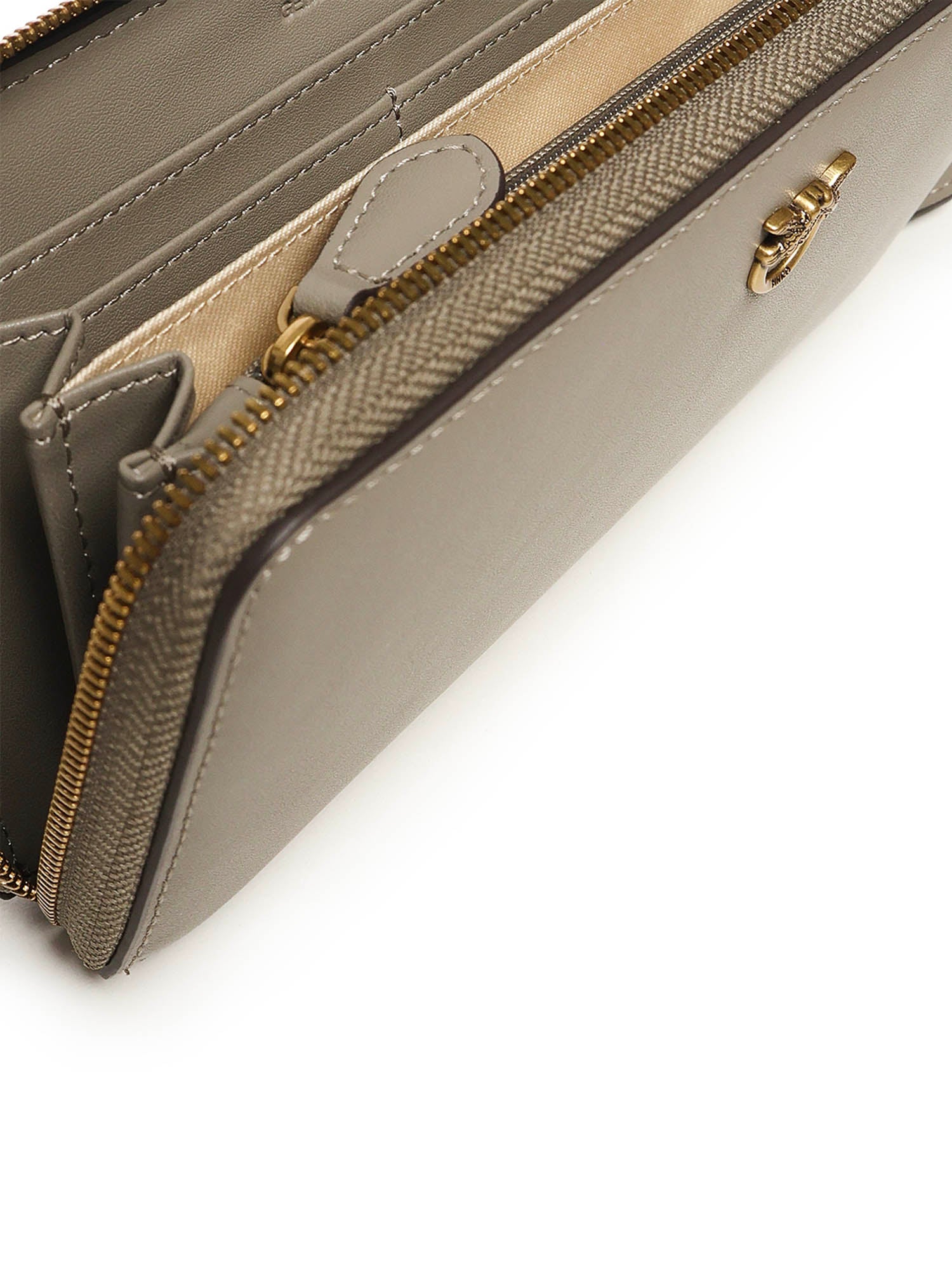 Pinko Wallets Beige Cowskin