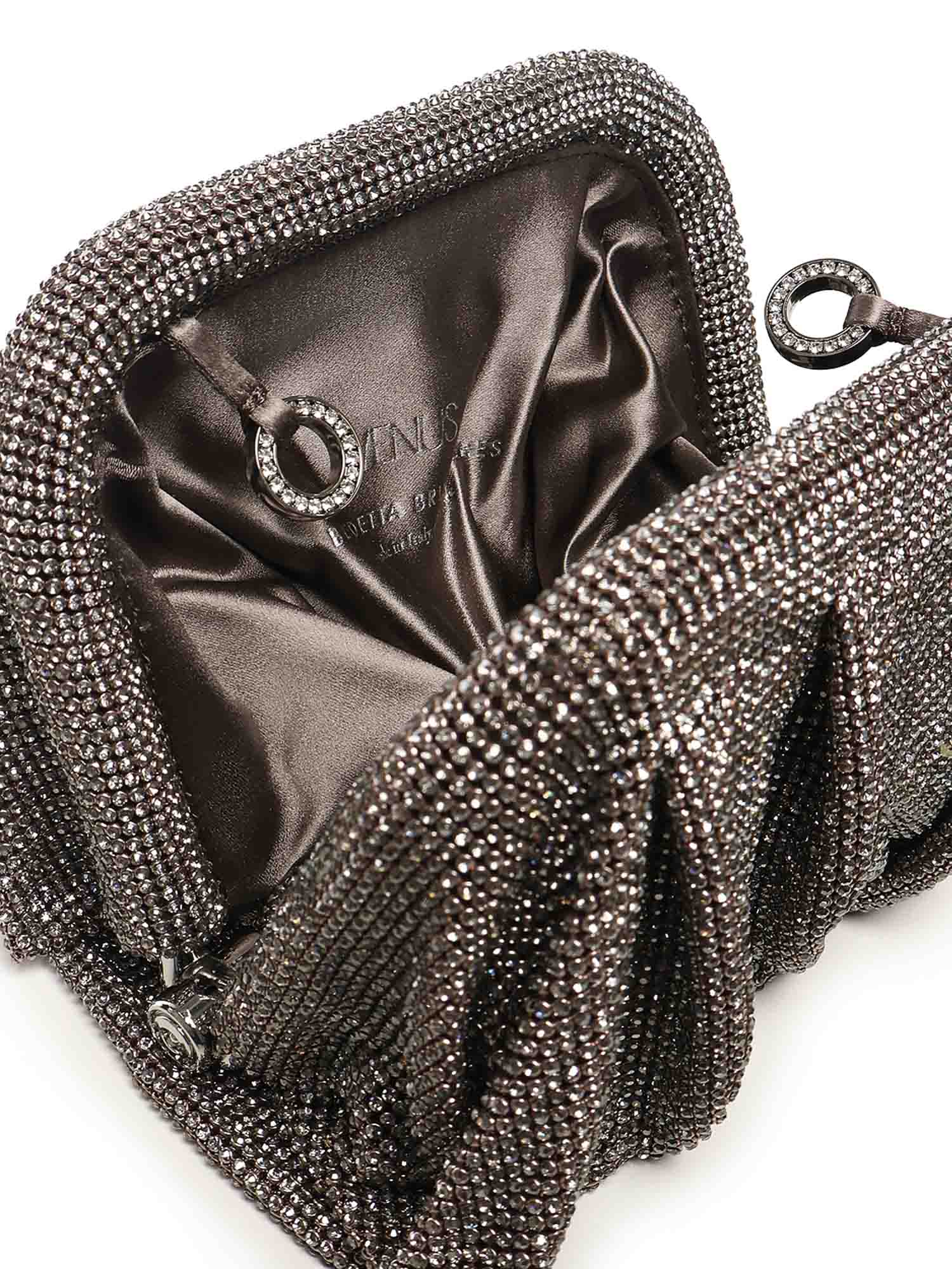 Benedetta Bruzziches Bags Silver Shadow Metal Mesh