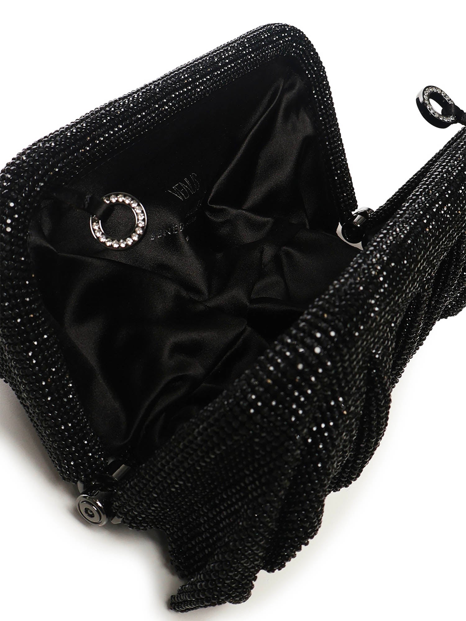 Benedetta Bruzziches Bags Black Metal Mesh