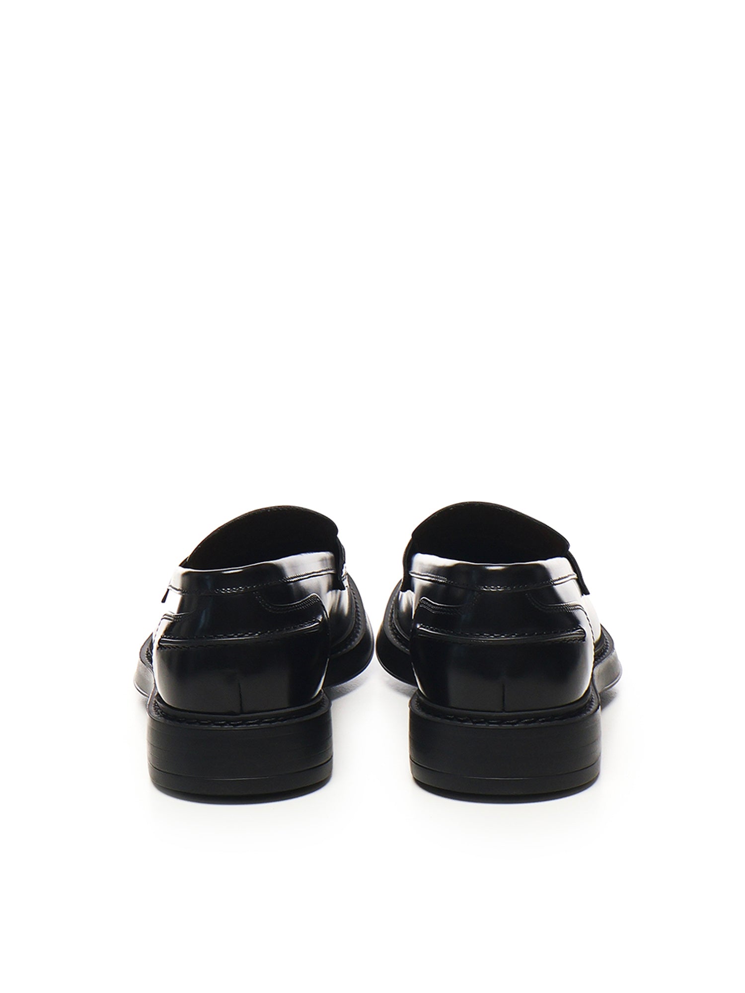 Doucals Flat shoes Black Calfskin