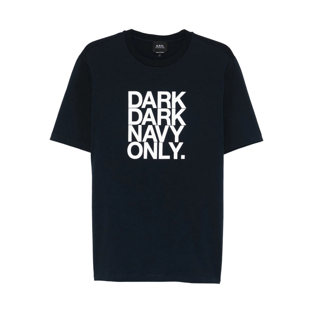 T-Shirt A.p.c. Blue Cotton: 100. T-shirts