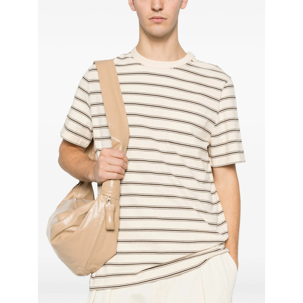 T-Shirt A.p.c. Neutrals/brown Organic Cotton: 50. T-shirts