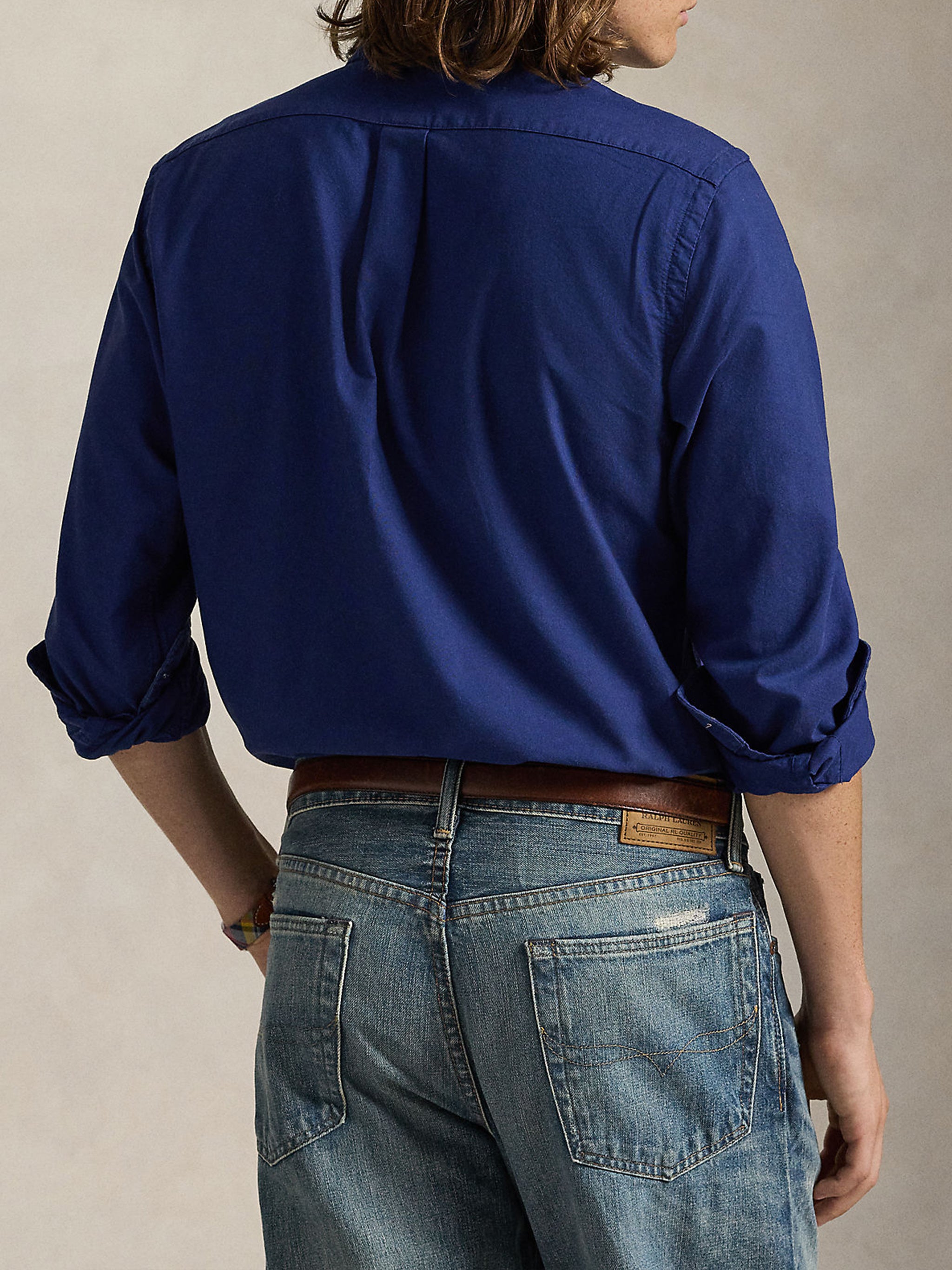 Pullover Blue Camicia