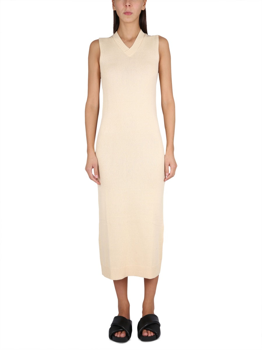 Ivory Long Dress Cotton