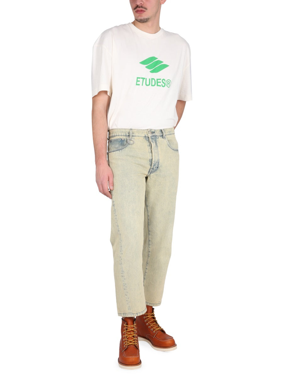 Five Pocket Jeans Yellow Organic Cotton