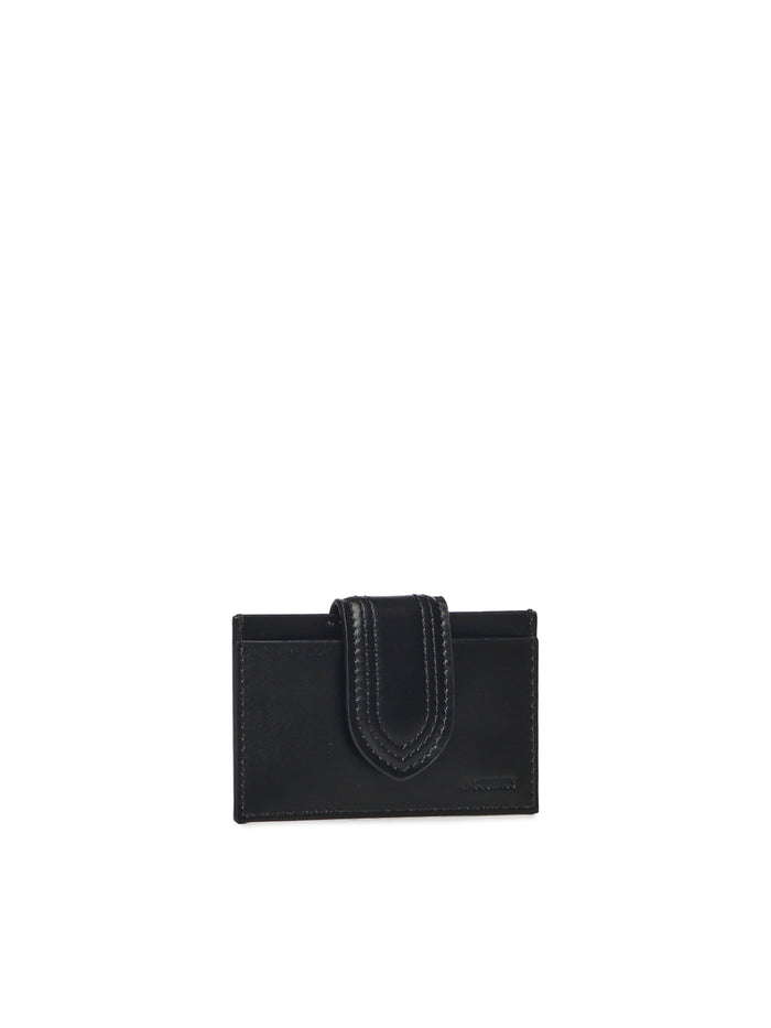 Jacquemus Wallets Black Cowskin/lambskin