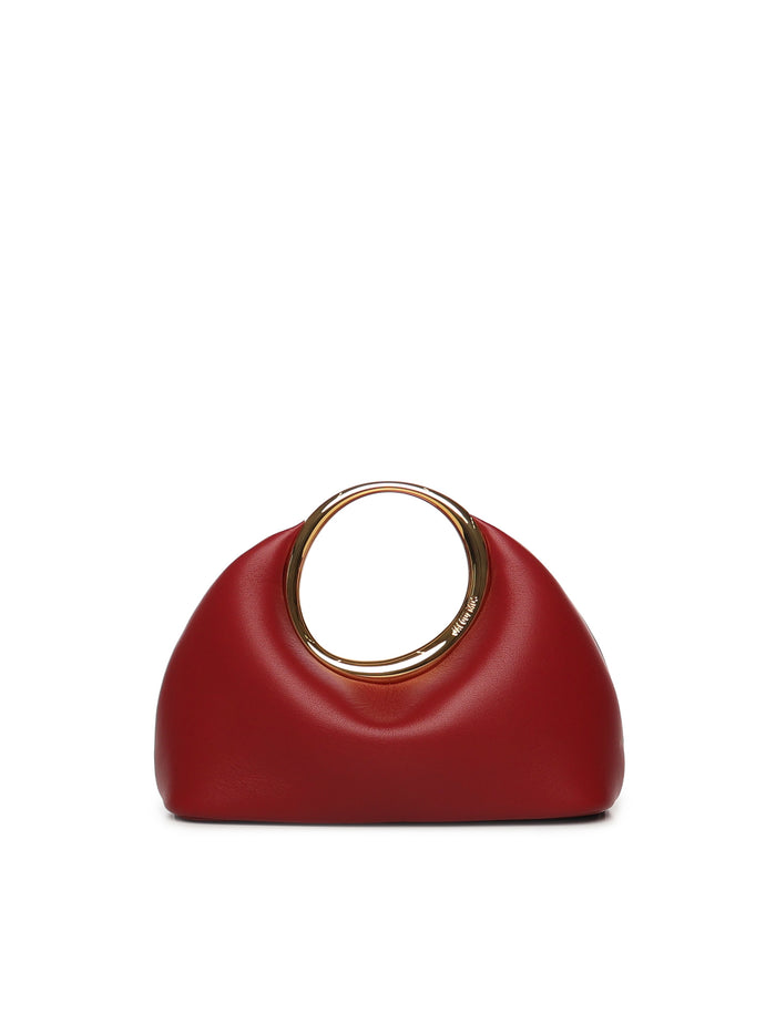 Jacquemus Bags Dark Red Lambskin