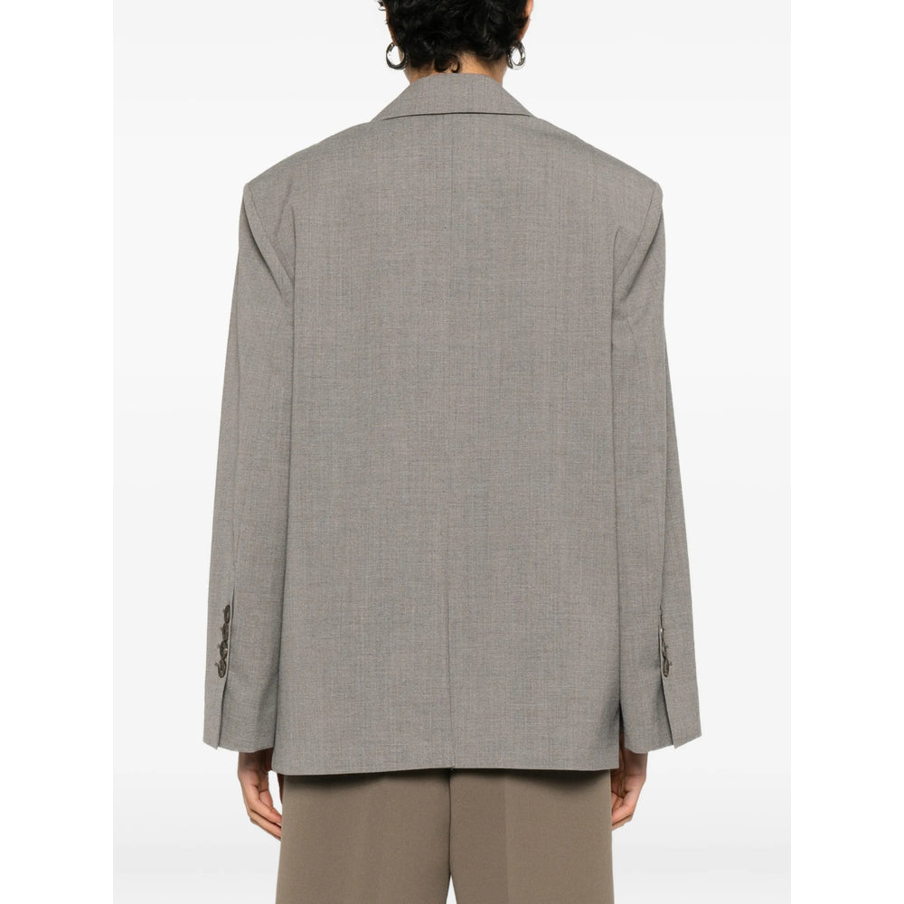 Jacket By Malene Birger Grey Polyester: 33