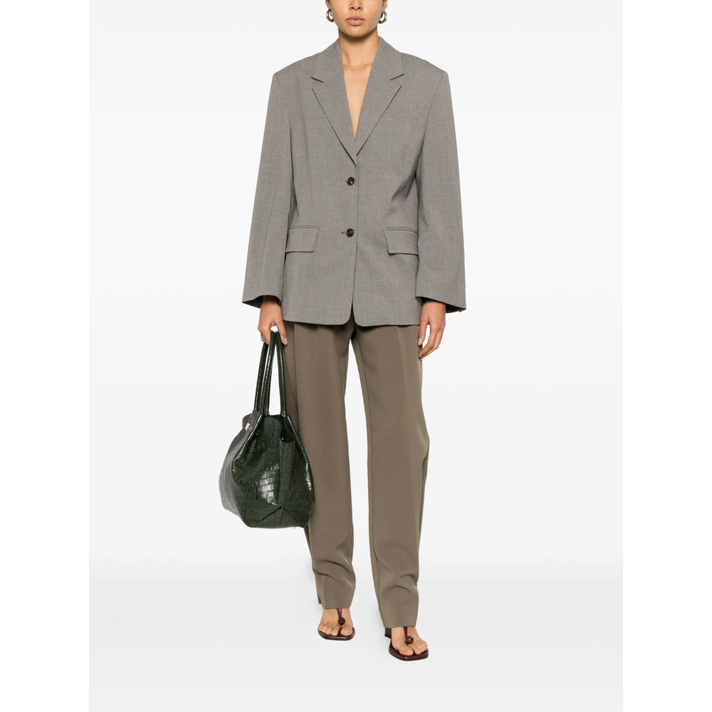 Jacket By Malene Birger Grey Polyester: 33