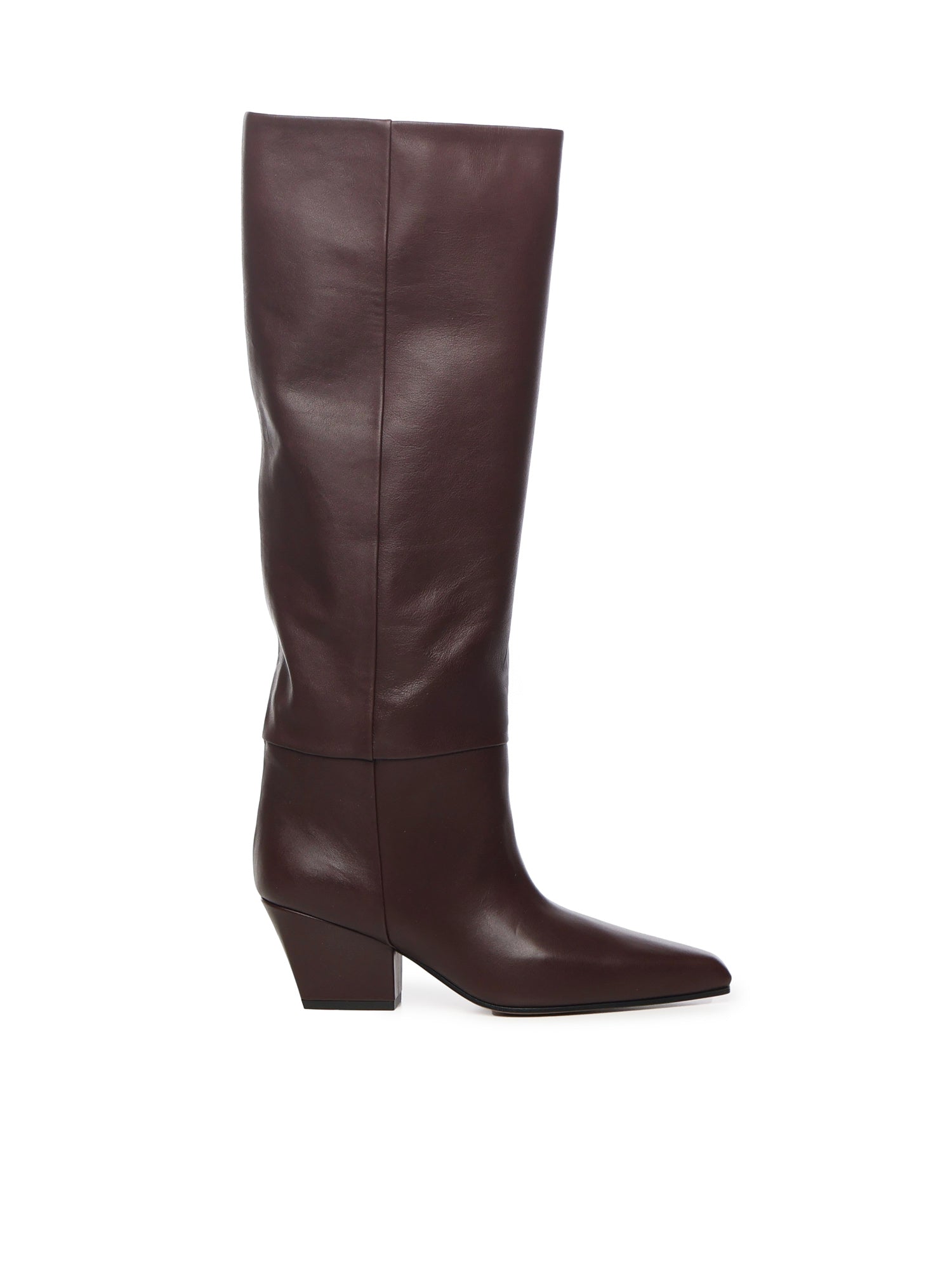 Paris Texas Boots Mocha Calfskin