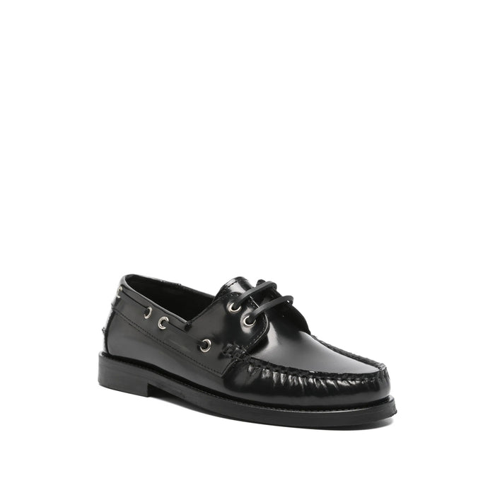 Shoes Vinnys Black Lining Calf Leather: 100