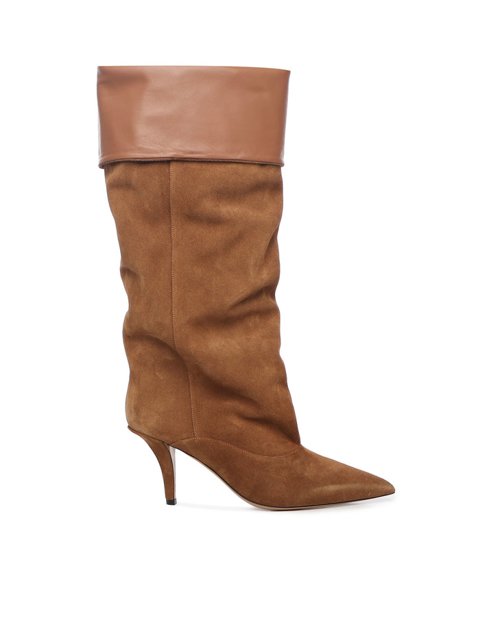 Paris Texas Boots Brown/cognac Calfskin