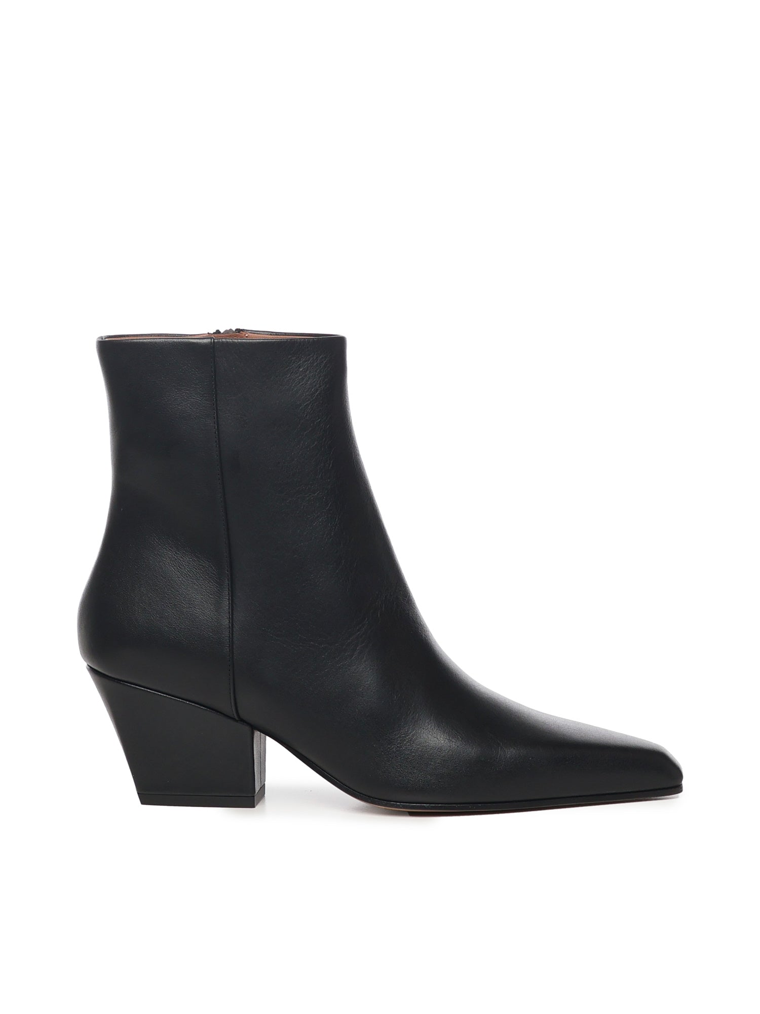 Paris Texas Boots Black Calfskin