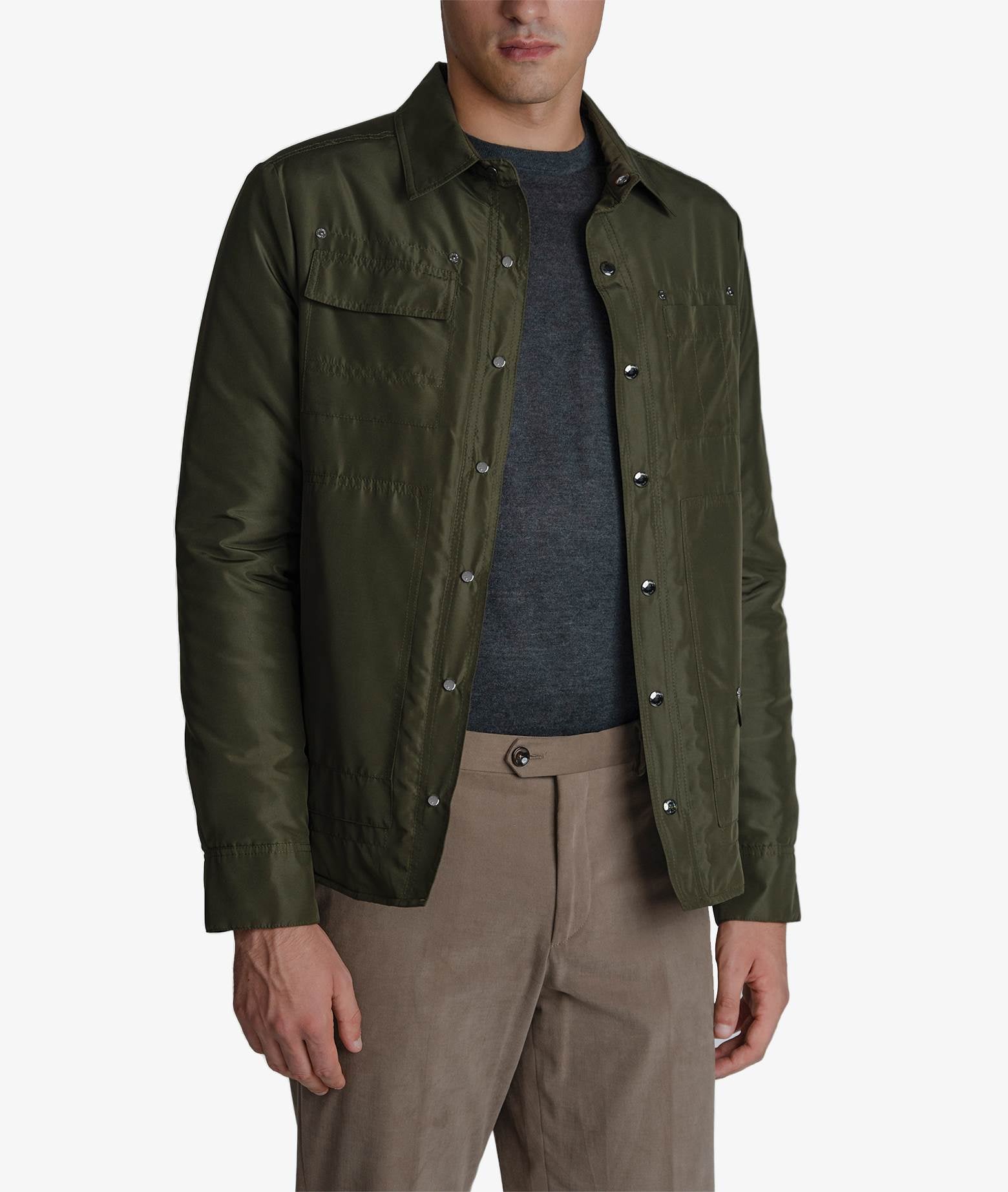 Casual Jacket Olive Sportwear Blouson