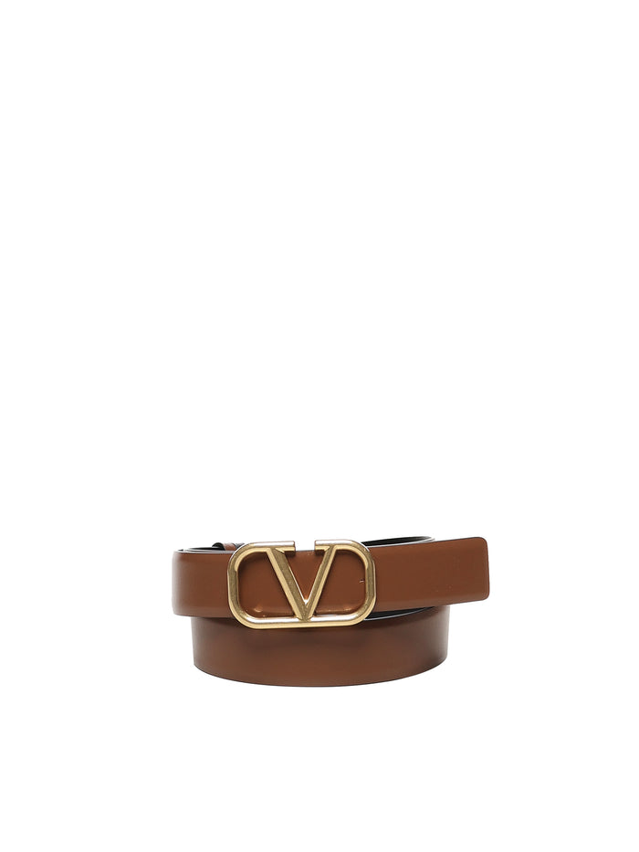 Valentino Garavani Belts Selleria-black Calfskin