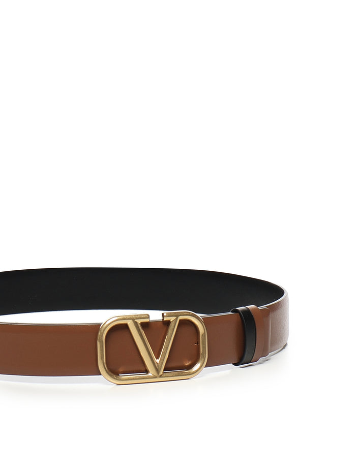Valentino Garavani Belts Selleria-black Calfskin