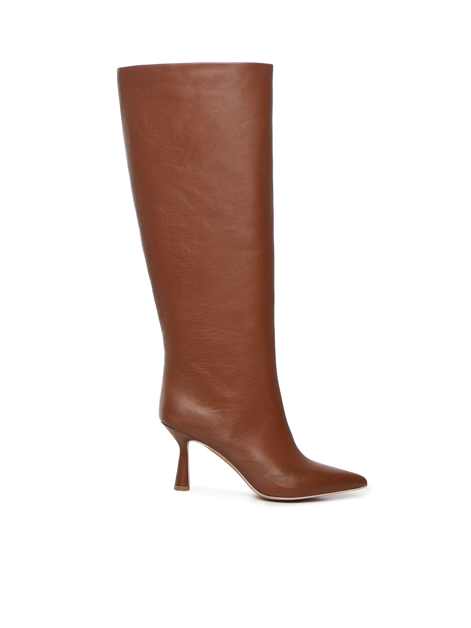 Giuliano Galiano Boots Brown Calfskin