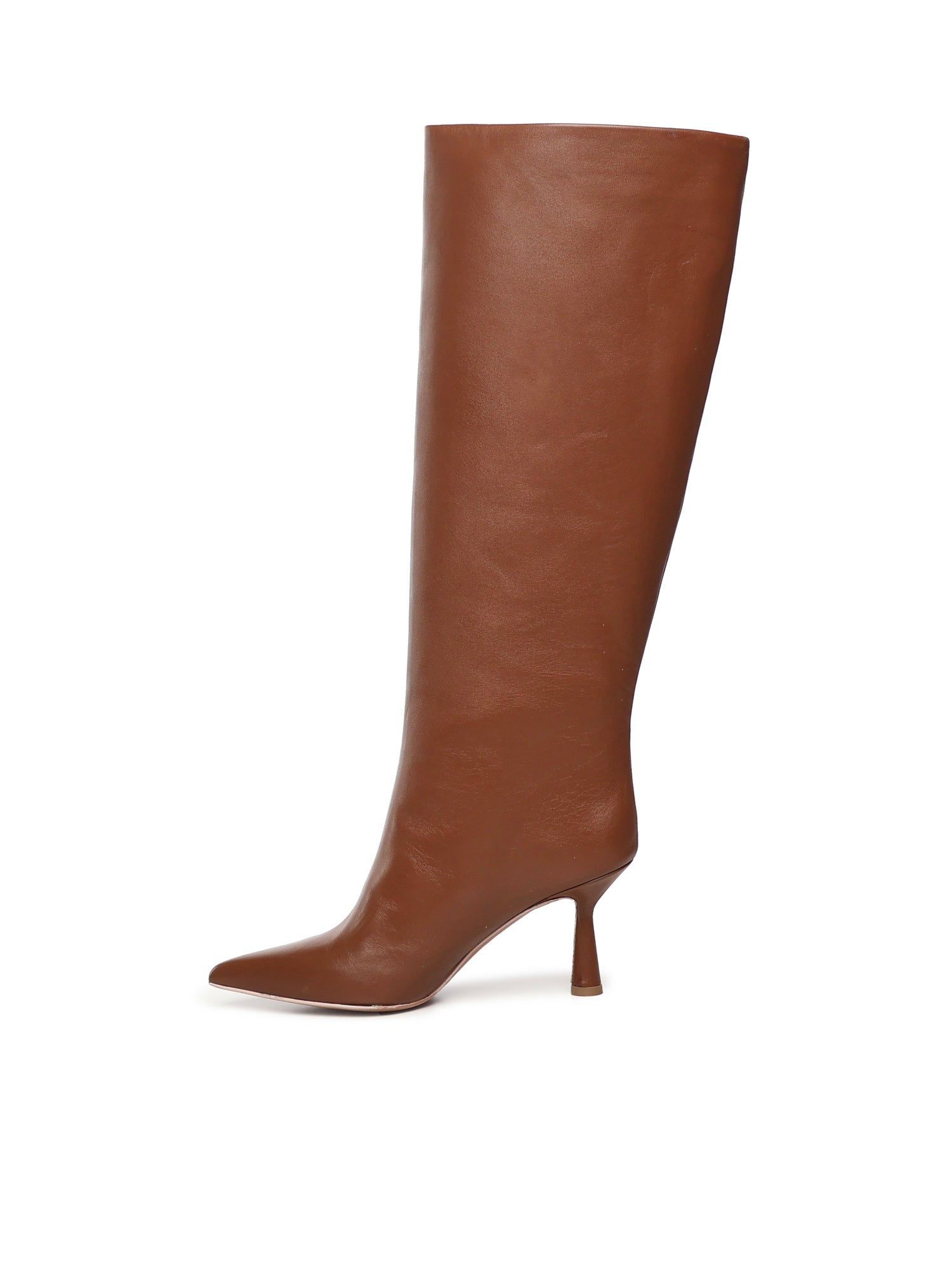 Giuliano Galiano Boots Brown Calfskin