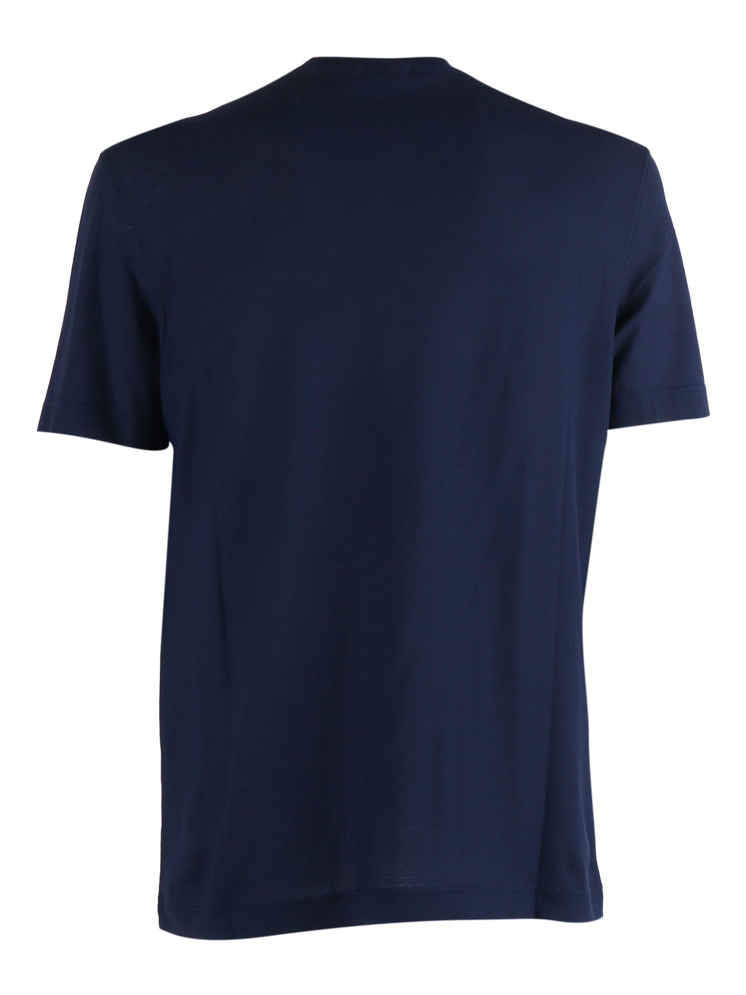 Short Sleeve T-Shirt Blue Cotton Sleeves