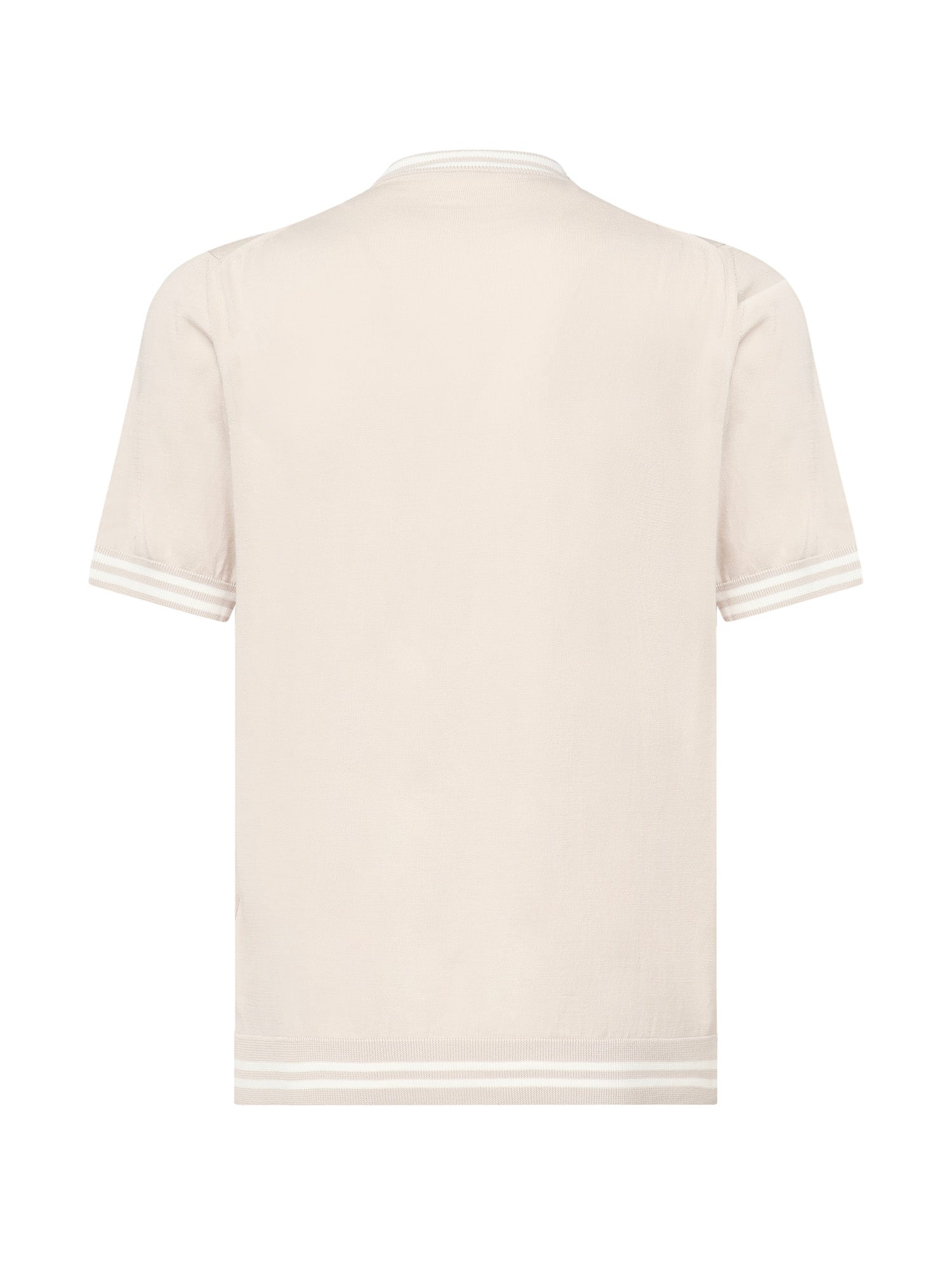 Eleventy T-shirts and Polos Sand White Cotton