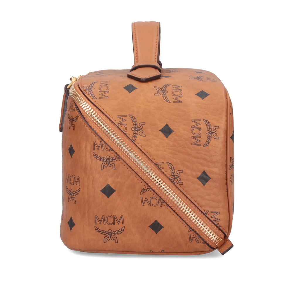 Bag Mcm Brown Leather: 100