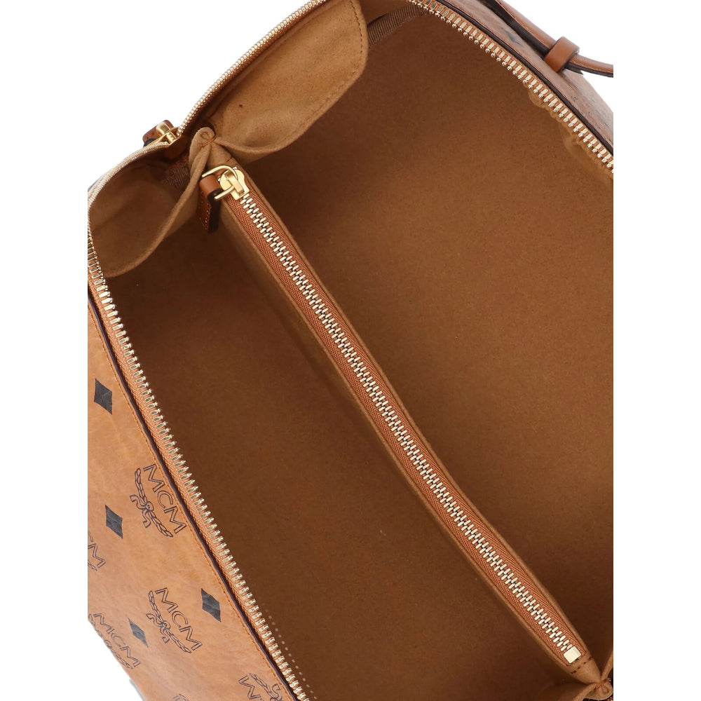 Bag Mcm Brown Leather: 100