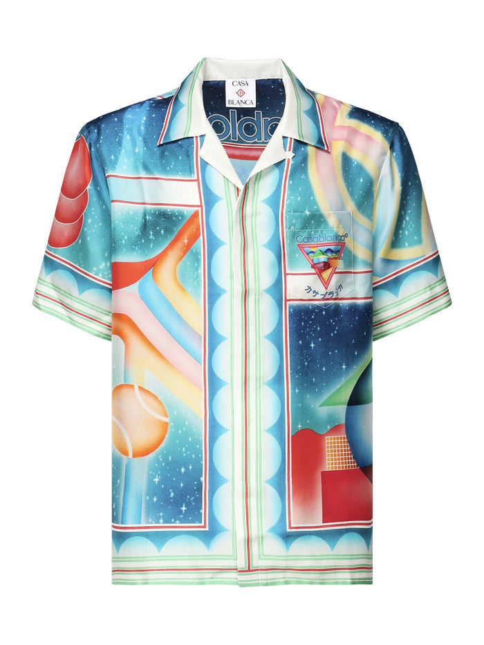 Casablanca Shirts Multicolour Silk