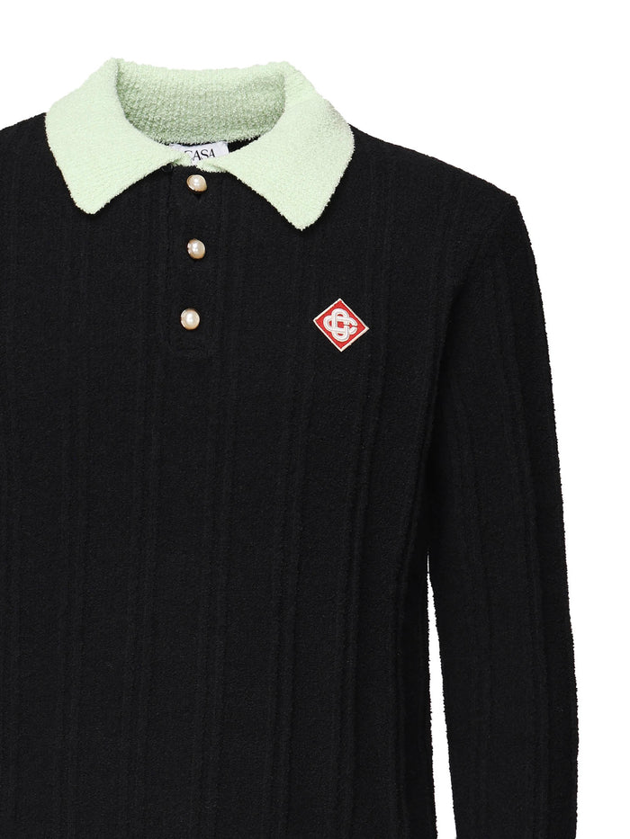 Casablanca T-Shirts And Polos Black Cotton