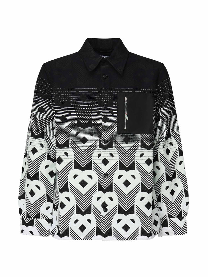 Casablanca Shirts Black Silk