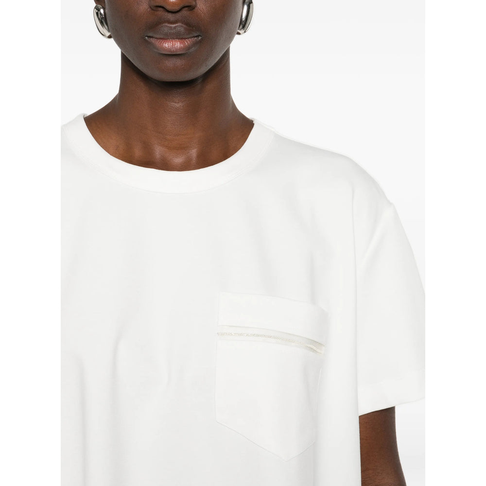 Dress Fabiana Filippi White Polyamide: 36