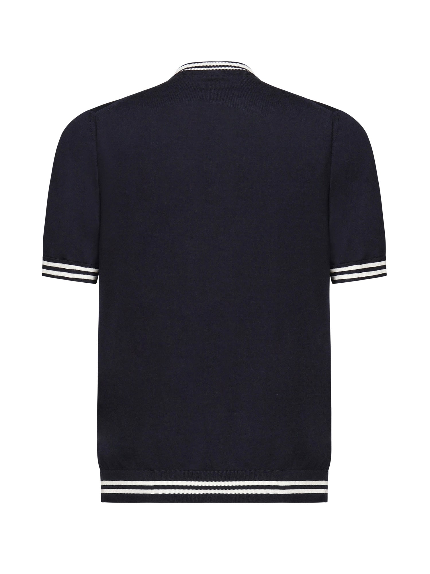 Eleventy T-shirts and Polos Blue, White Cotton