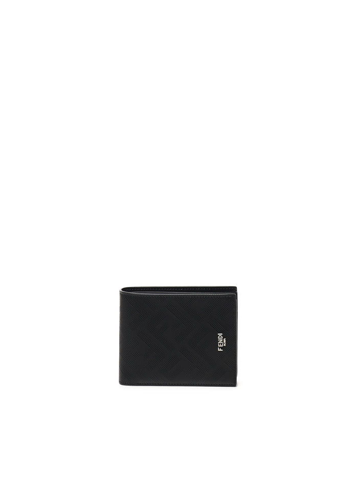 Fendi Wallets Black Calfskin