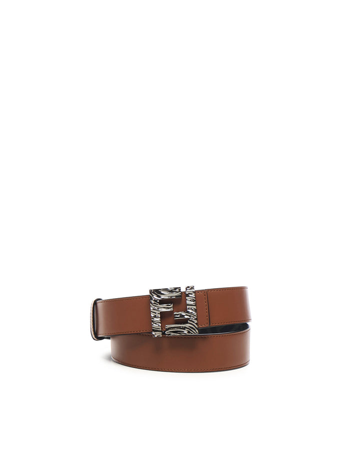 Fendi Belts Brown Calfskin
