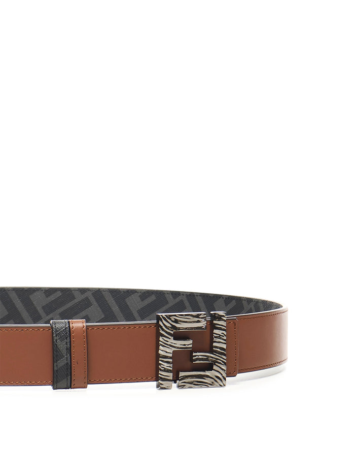 Fendi Belts Brown Calfskin