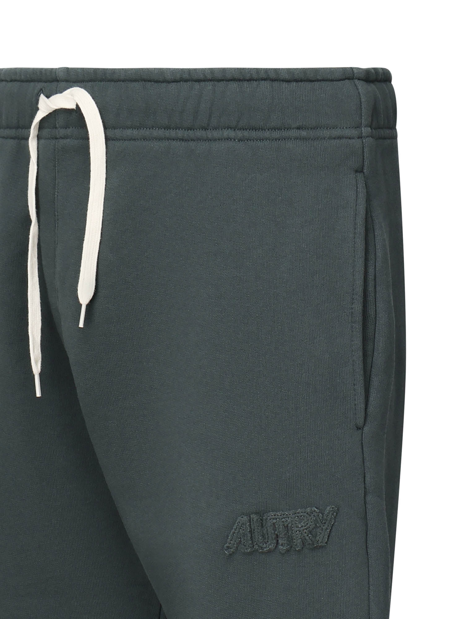 AUTRY Shorts Green Cotton