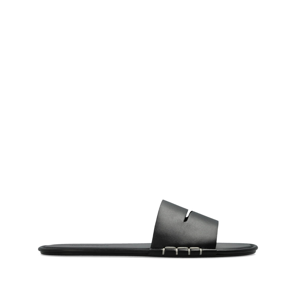 Shoe Jw Anderson Black Calf Leather: 100