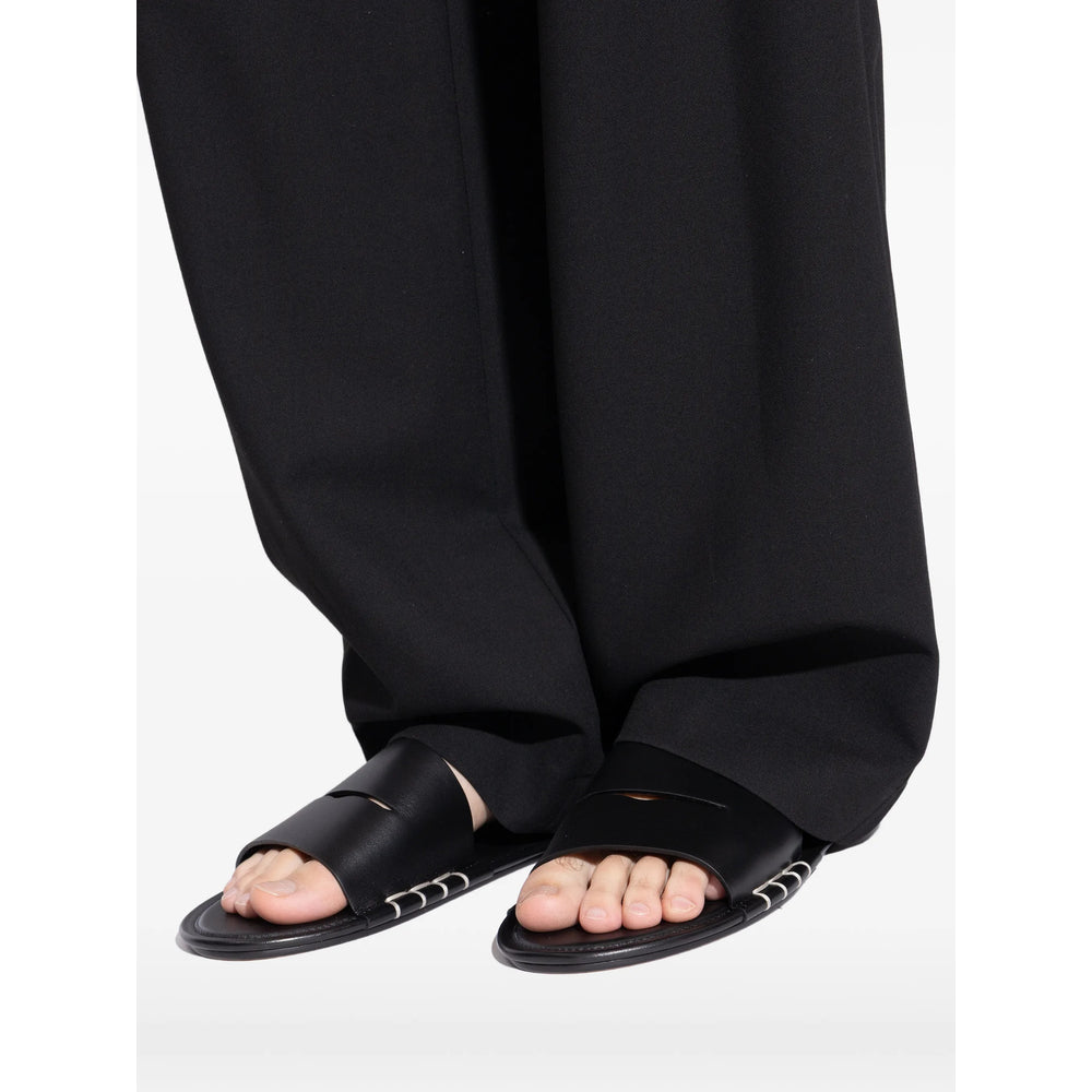 Shoe Jw Anderson Black Calf Leather: 100