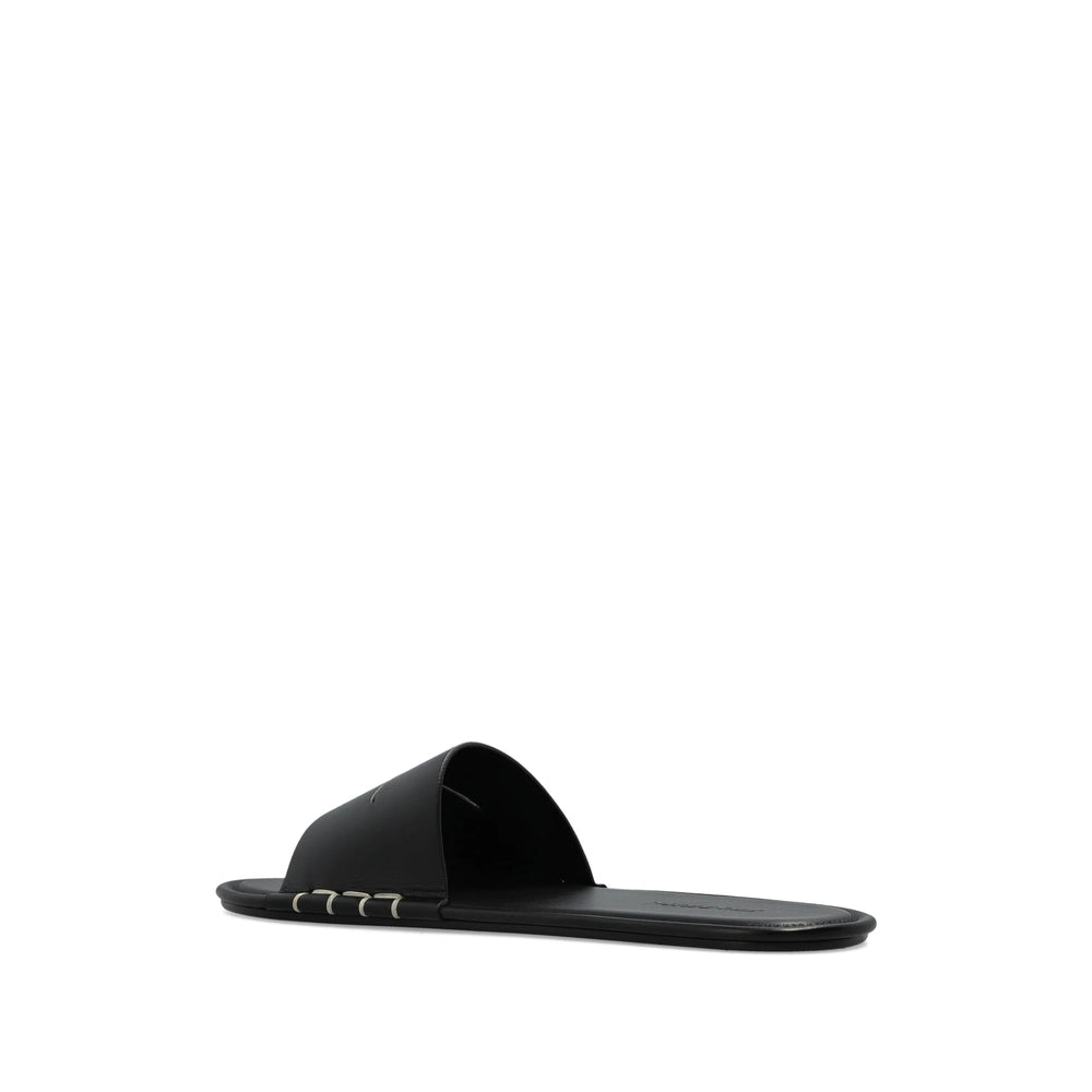 Shoe Jw Anderson Black Calf Leather: 100