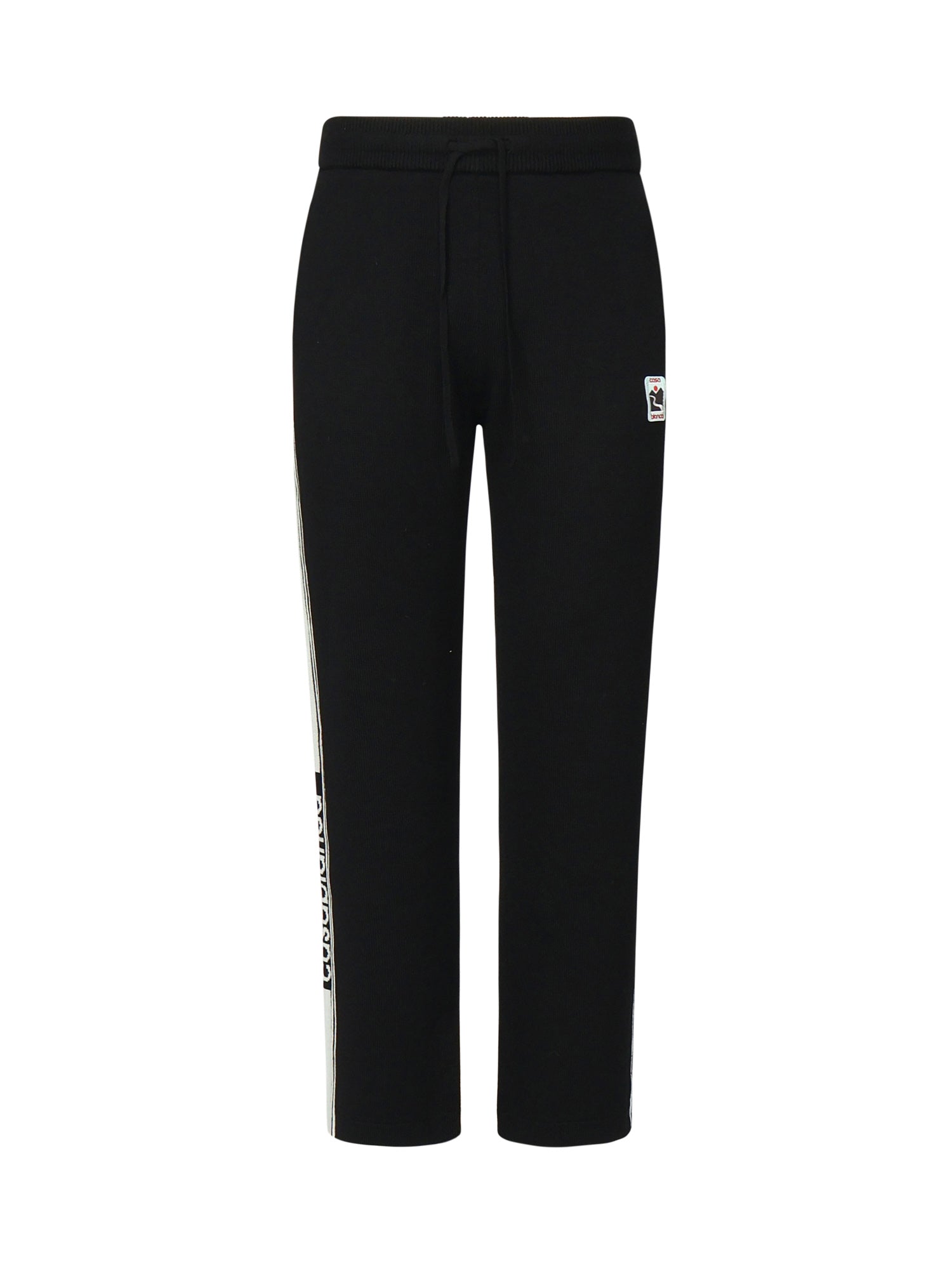 Casablanca RTW Black Merino Wool