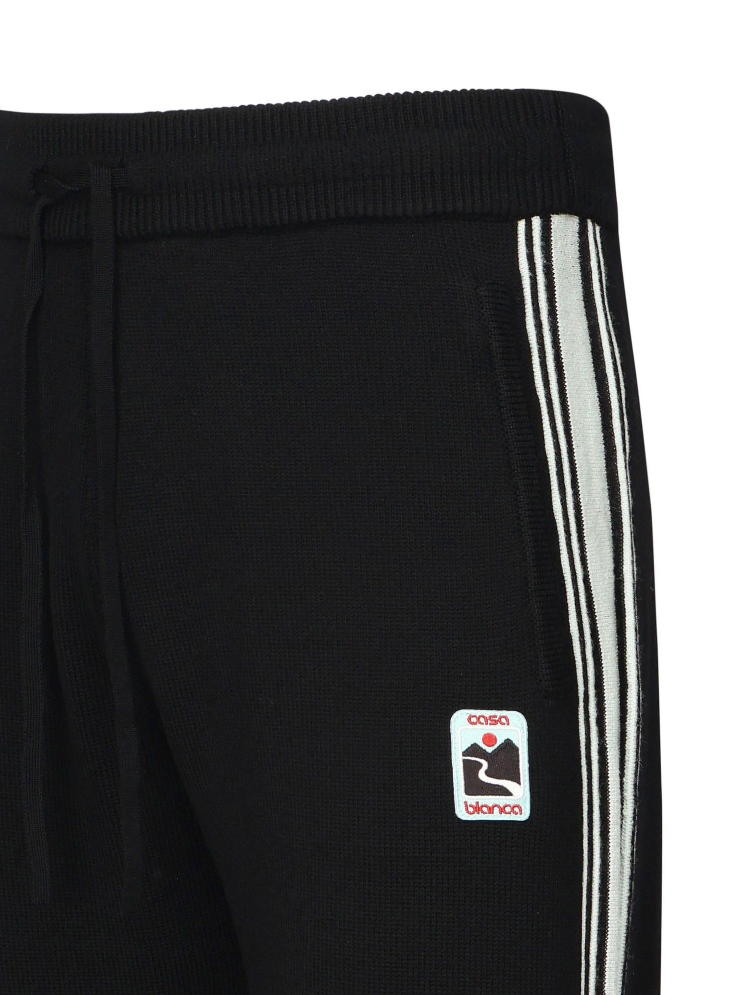 Casablanca RTW Black Merino Wool