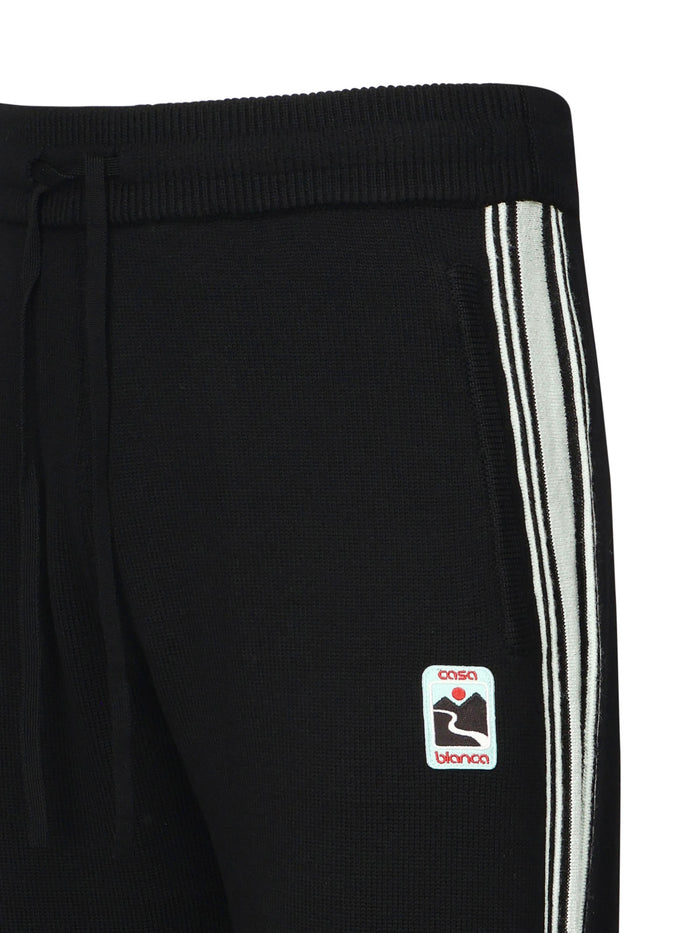 Casablanca RTW Black Merino Wool