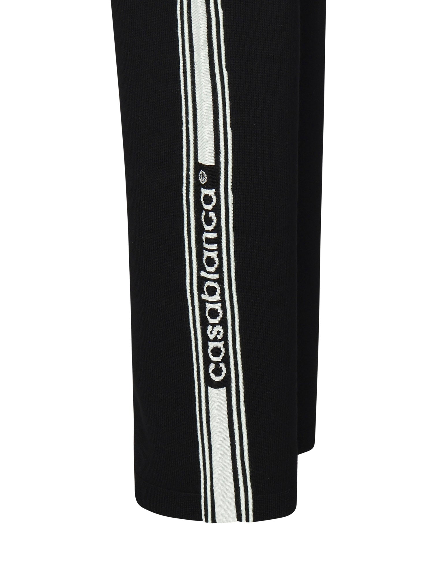 Casablanca RTW Black Merino Wool