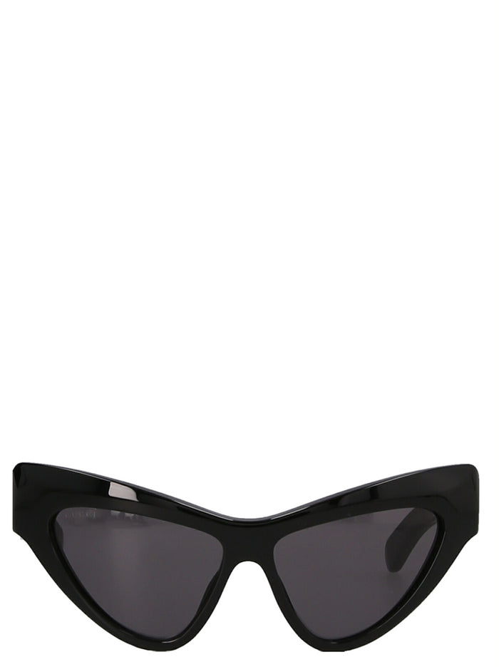 Cat eye sunglasses Black Acetate