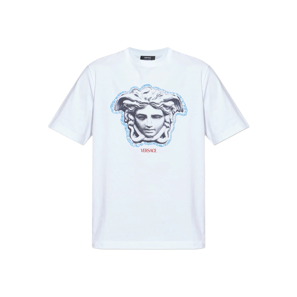 T-Shirt Versace White Cotton: 100. T-shirts
