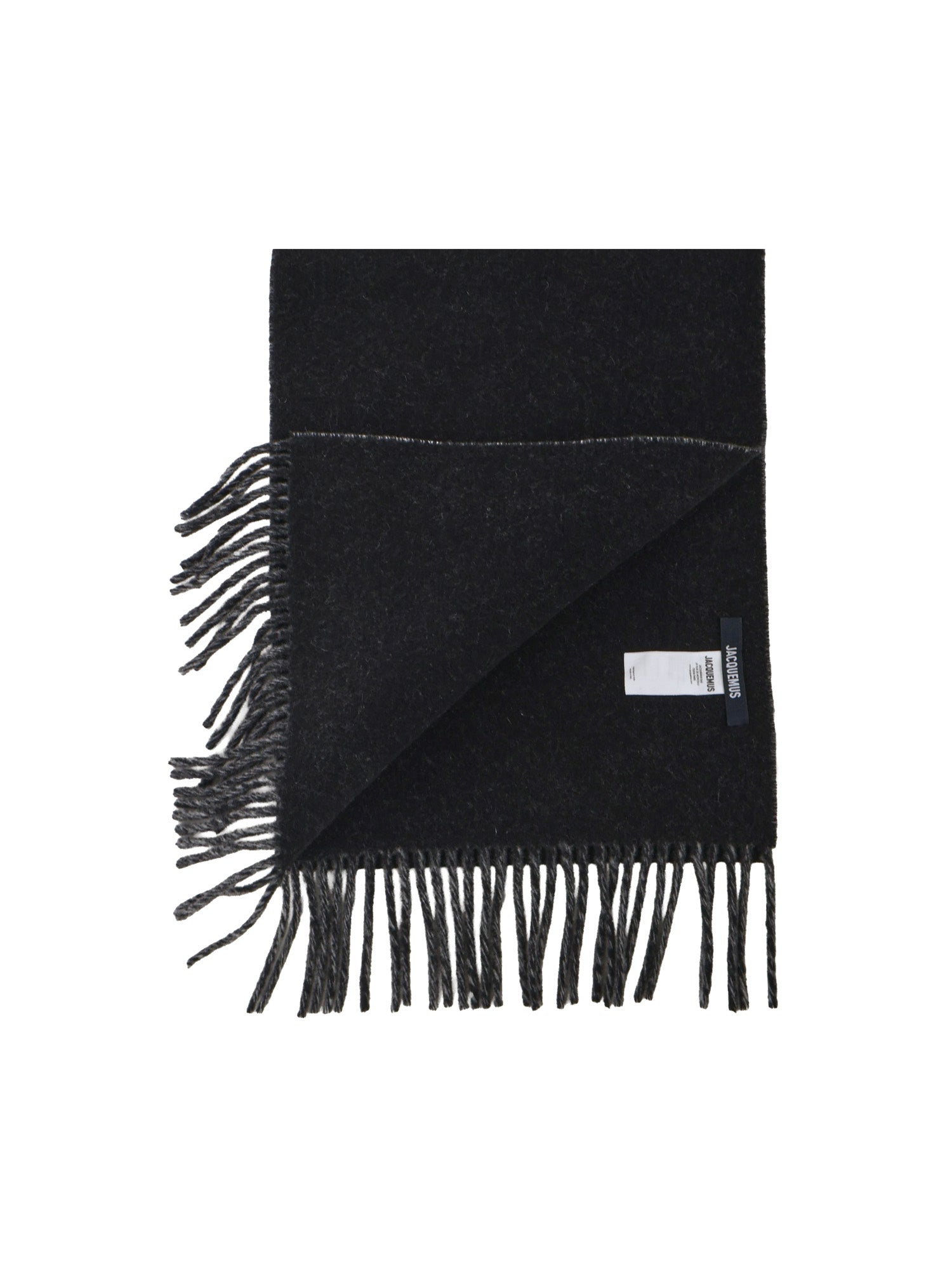Jacquemus Scarfs Black Virgin Wool