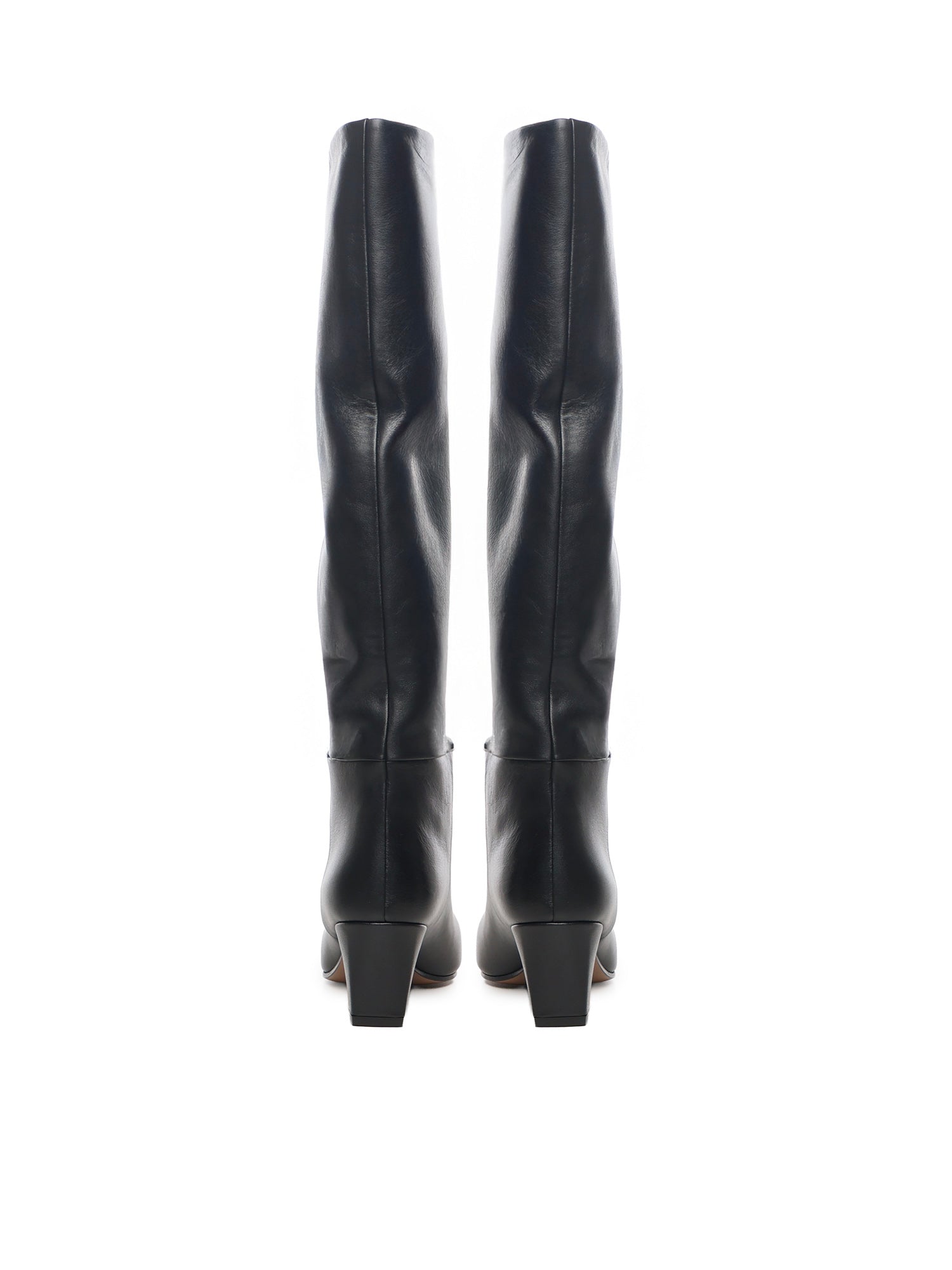 Paris Texas Boots Black Calfskin