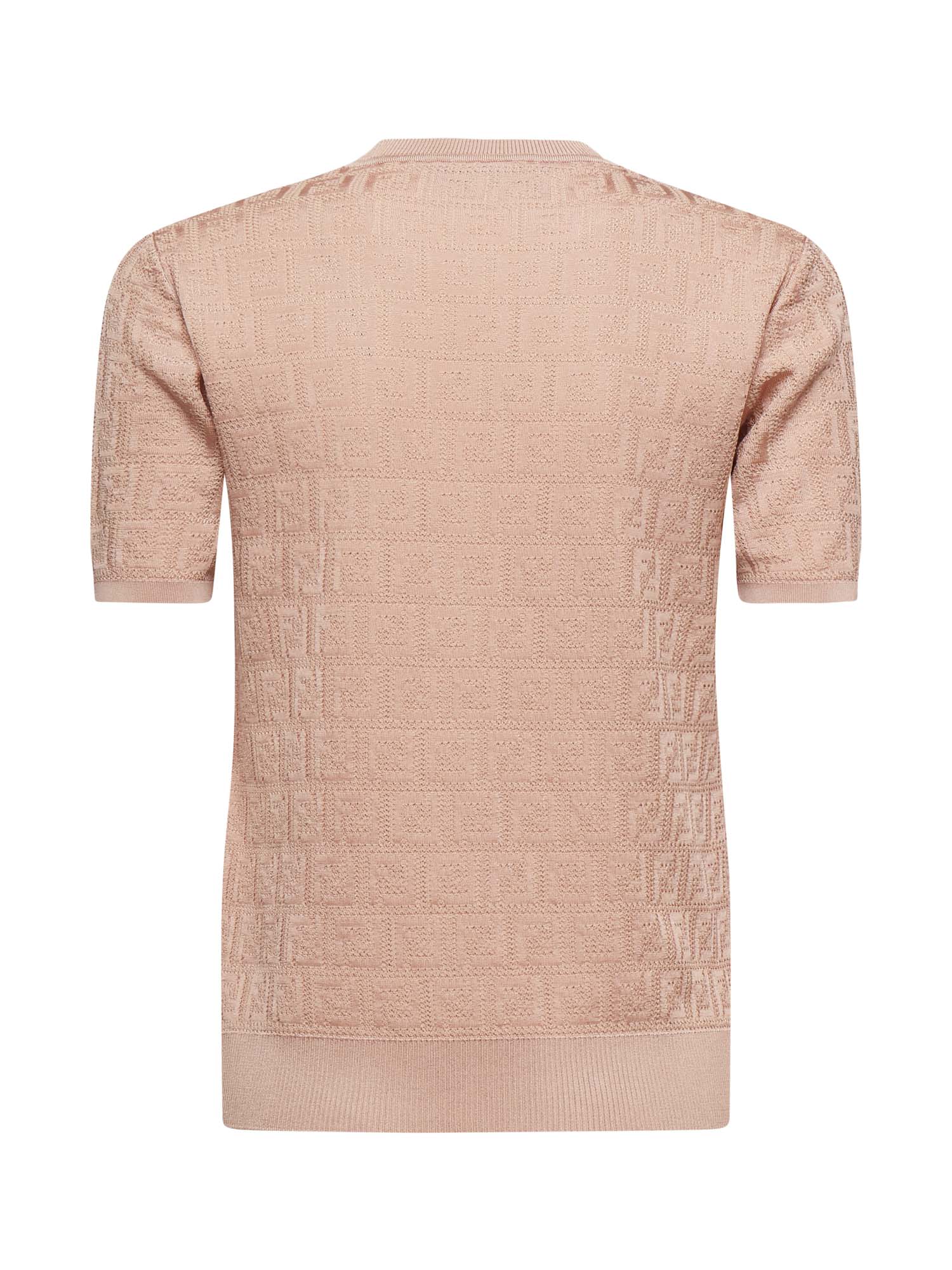 Fendi Sweaters Pink Cotton