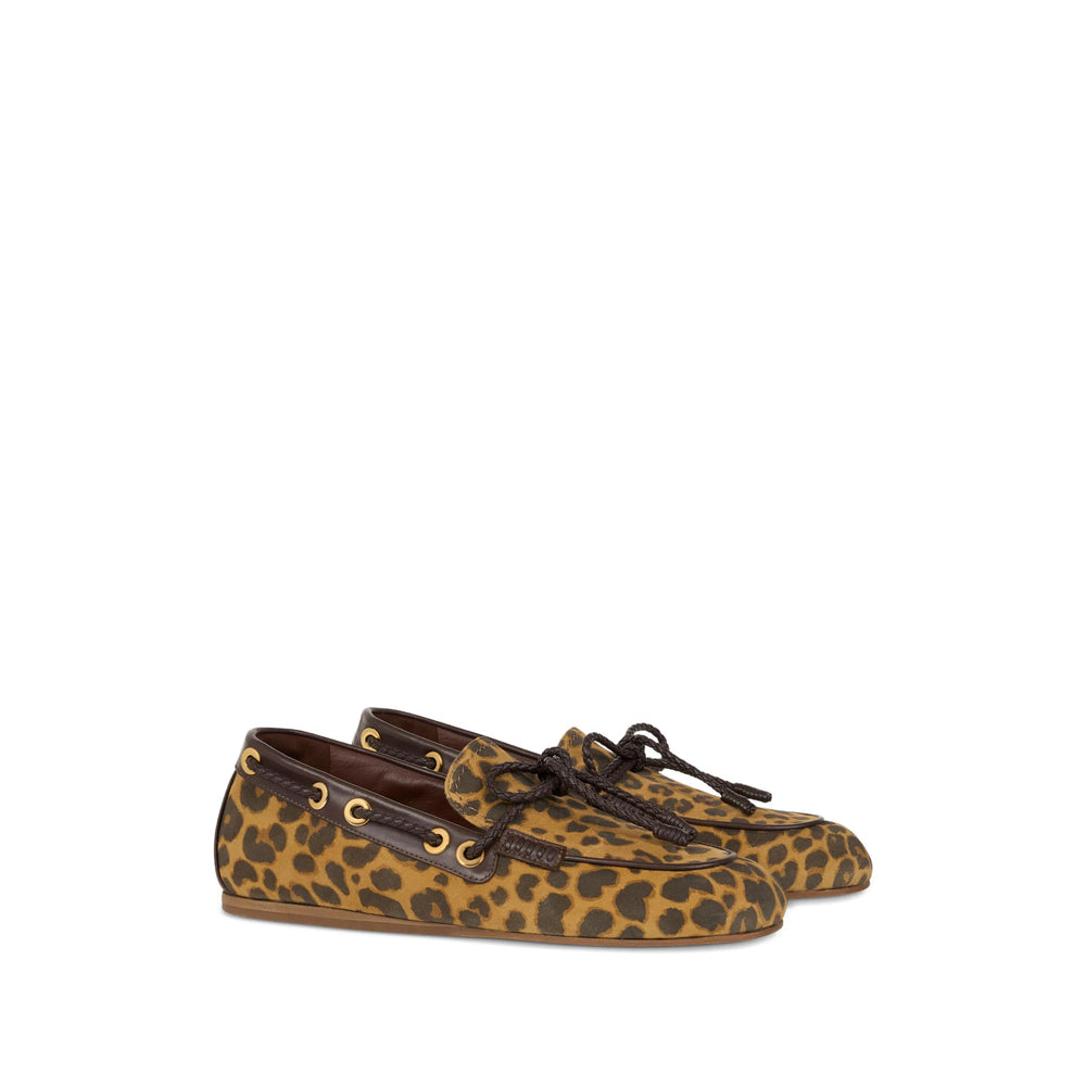 Shoes Etro Brown Calf Leather: 100