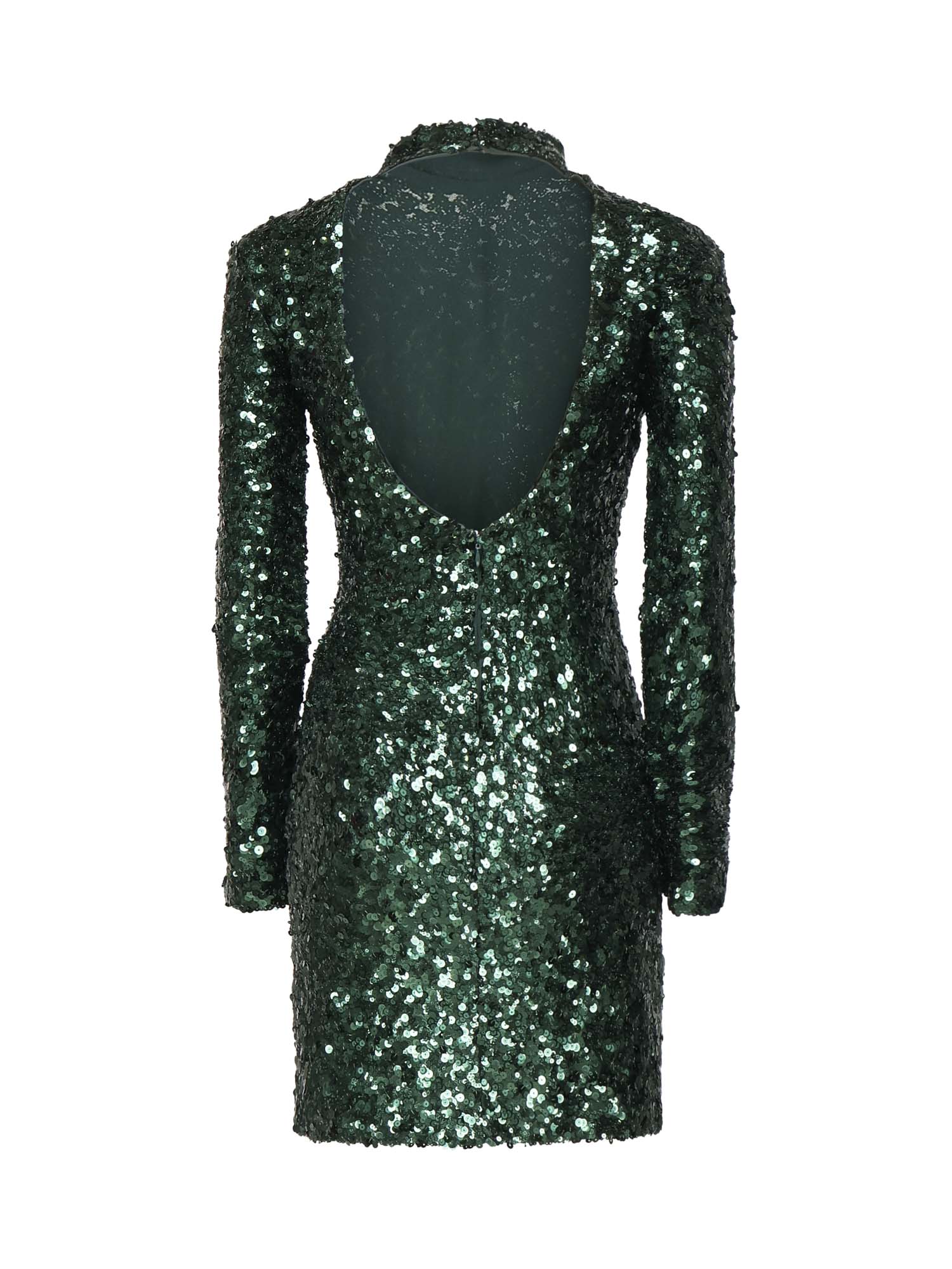 Pinko Dresses Green Polyster