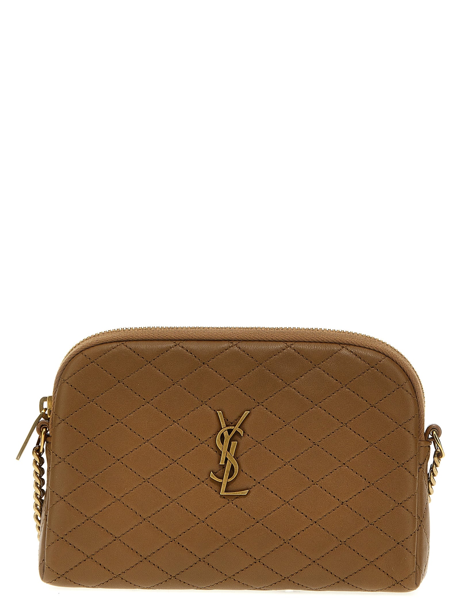 Gaby crossbody bag Beige Lamb Leather